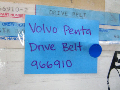 NEW OEM 966910 Volvo Penta Drive Belt 0810