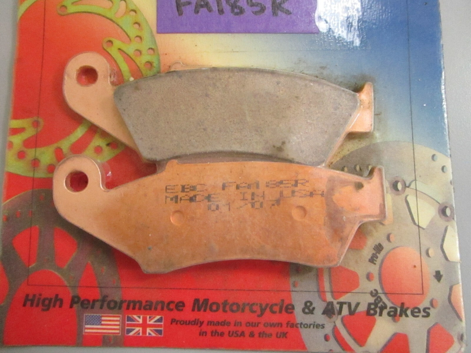 *NEW* 0820 EBC Brakes Brake Pads FA185R