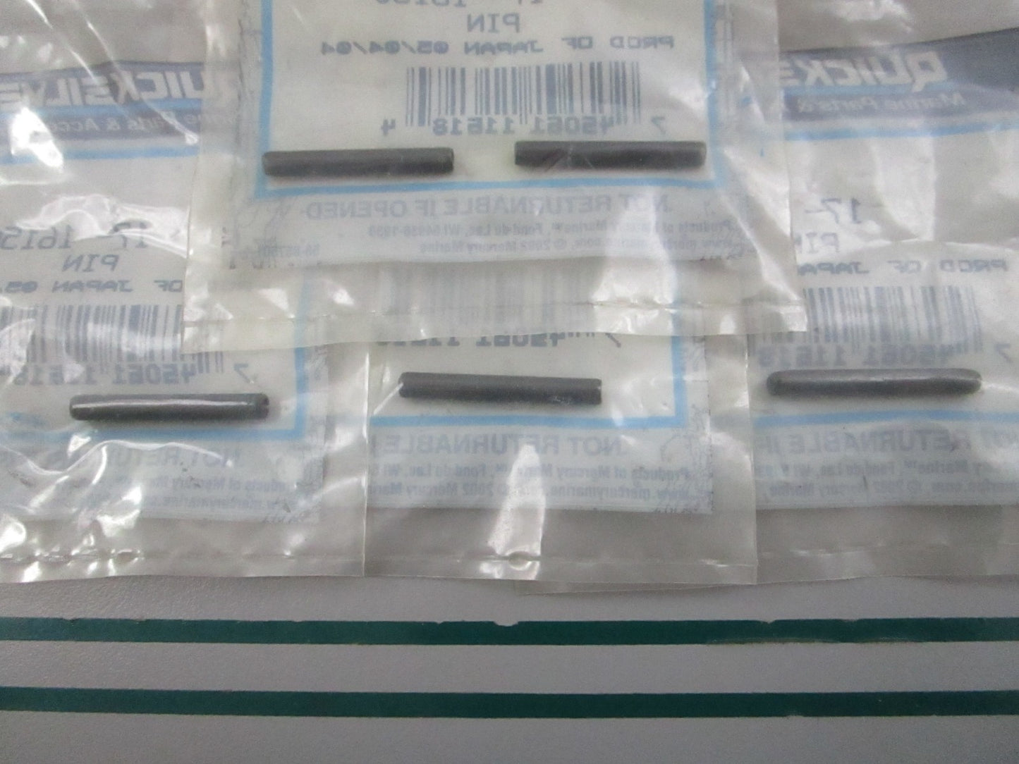 NEW OEM (LOT OF 5) 17-16150 Mercury Quicksilver Clutch Pin 0810