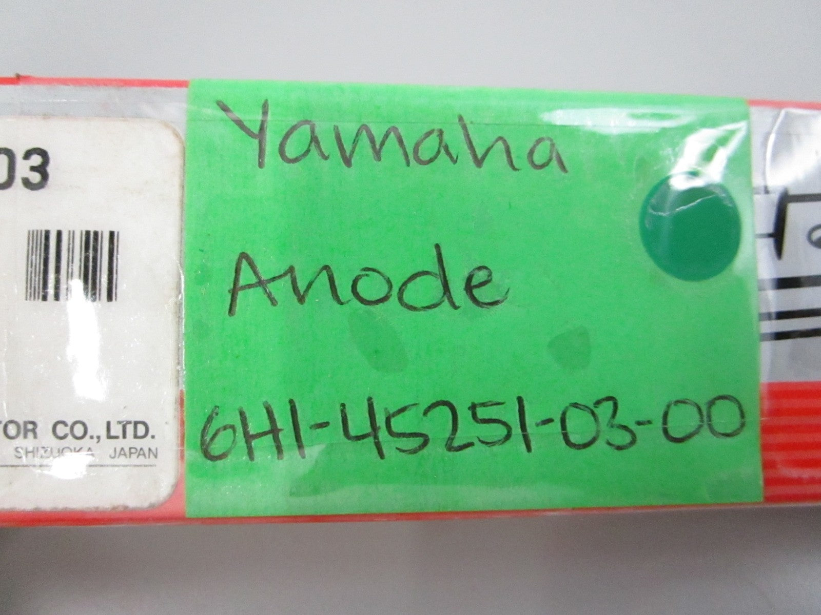 NEW OEM 6H1-45251-03-00 Yamaha Anode 0810