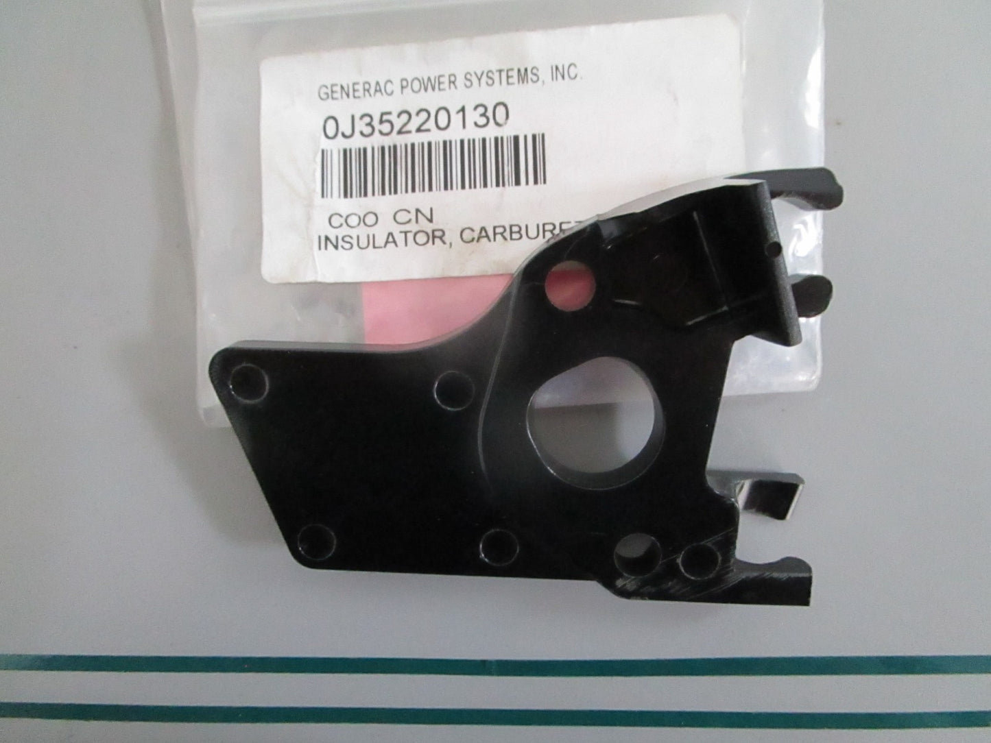 Generac NEW OEM Carburetor Insulator 0J35220130 NOS Genuine Generator Part 0820