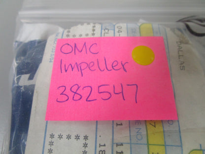 *NEW OEM* 0810 OMC Johnson Evinrude Impeller 382547 0382547