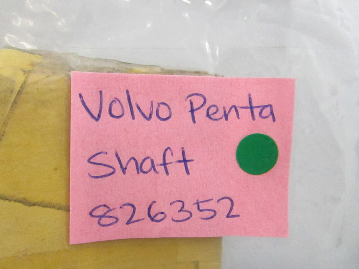 NEW OEM 826352 Volvo Penta Shaft 0810