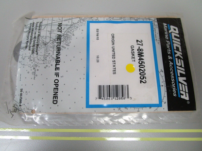 *NEW OEM* 0750 Mercury Quicksilver GASKET 27-8M4502052