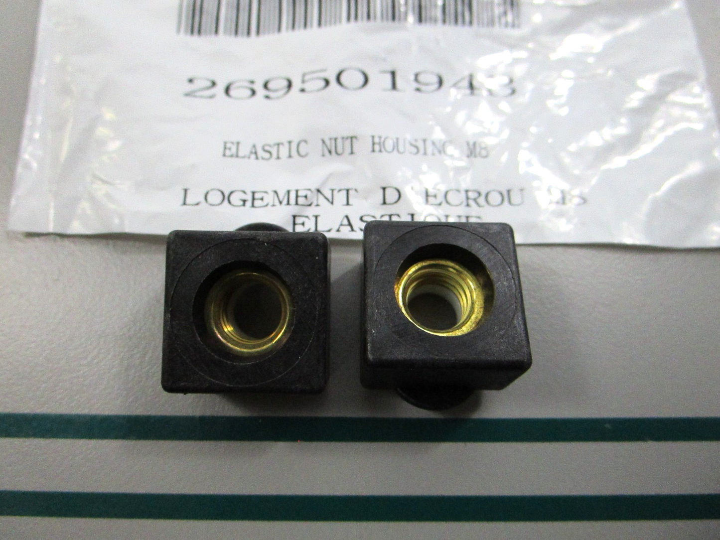 NEW OEM (LOT OF 2) 269501943 Can-Am Elastic Nut Housing 0810
