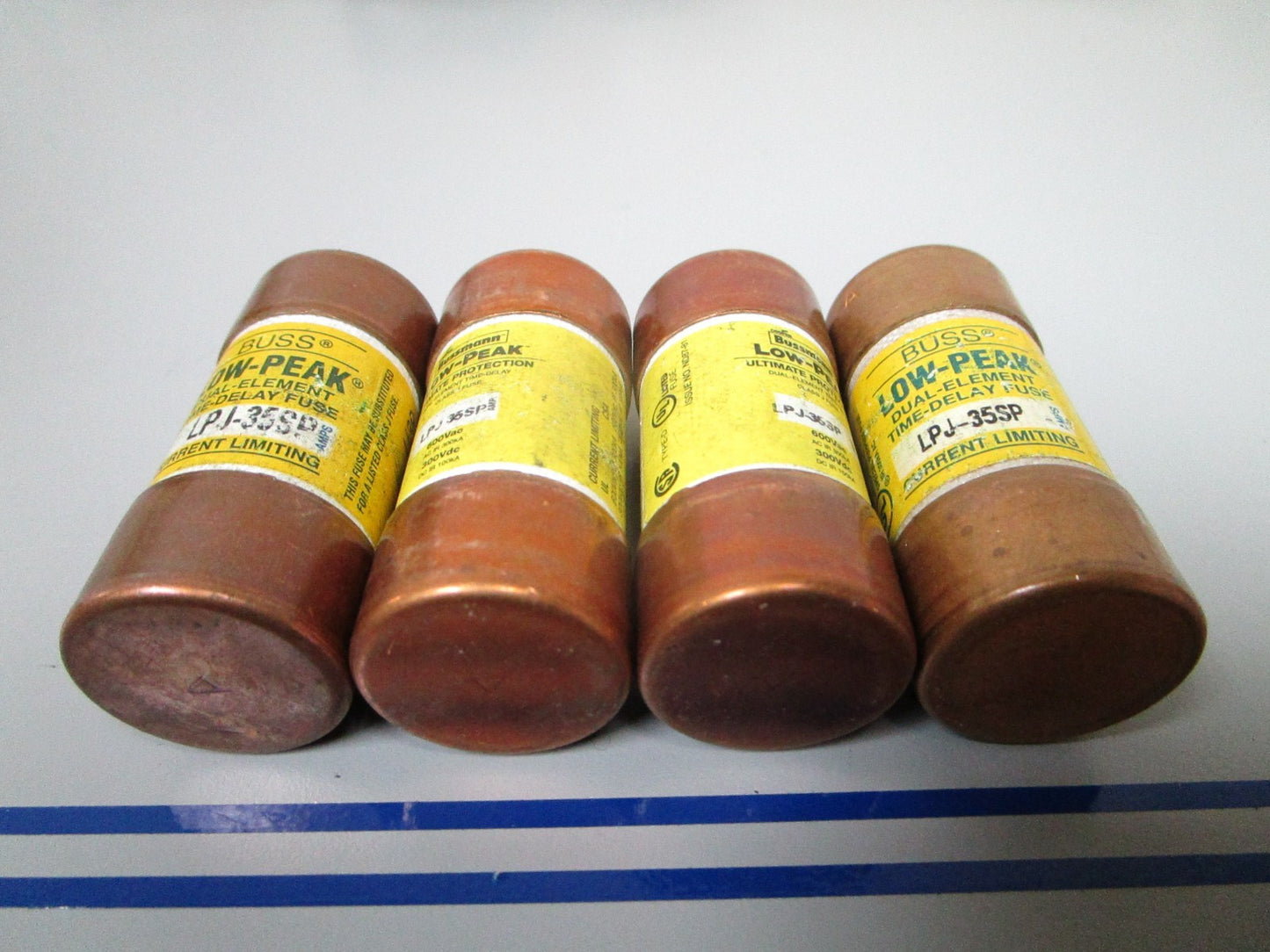 NEW OEM LPJ-35SP Bussman Low-Peak Dual Element Time Delay Class J Fuse (4) 0720