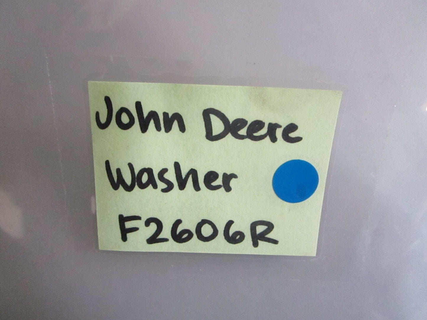 *NEW OEM* 0820 John Deere Washer F2606R