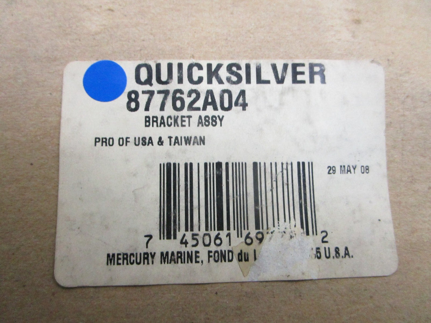 *NEW OEM* 0720 Mercury Quicksilver Bracket Assembly 87762A04