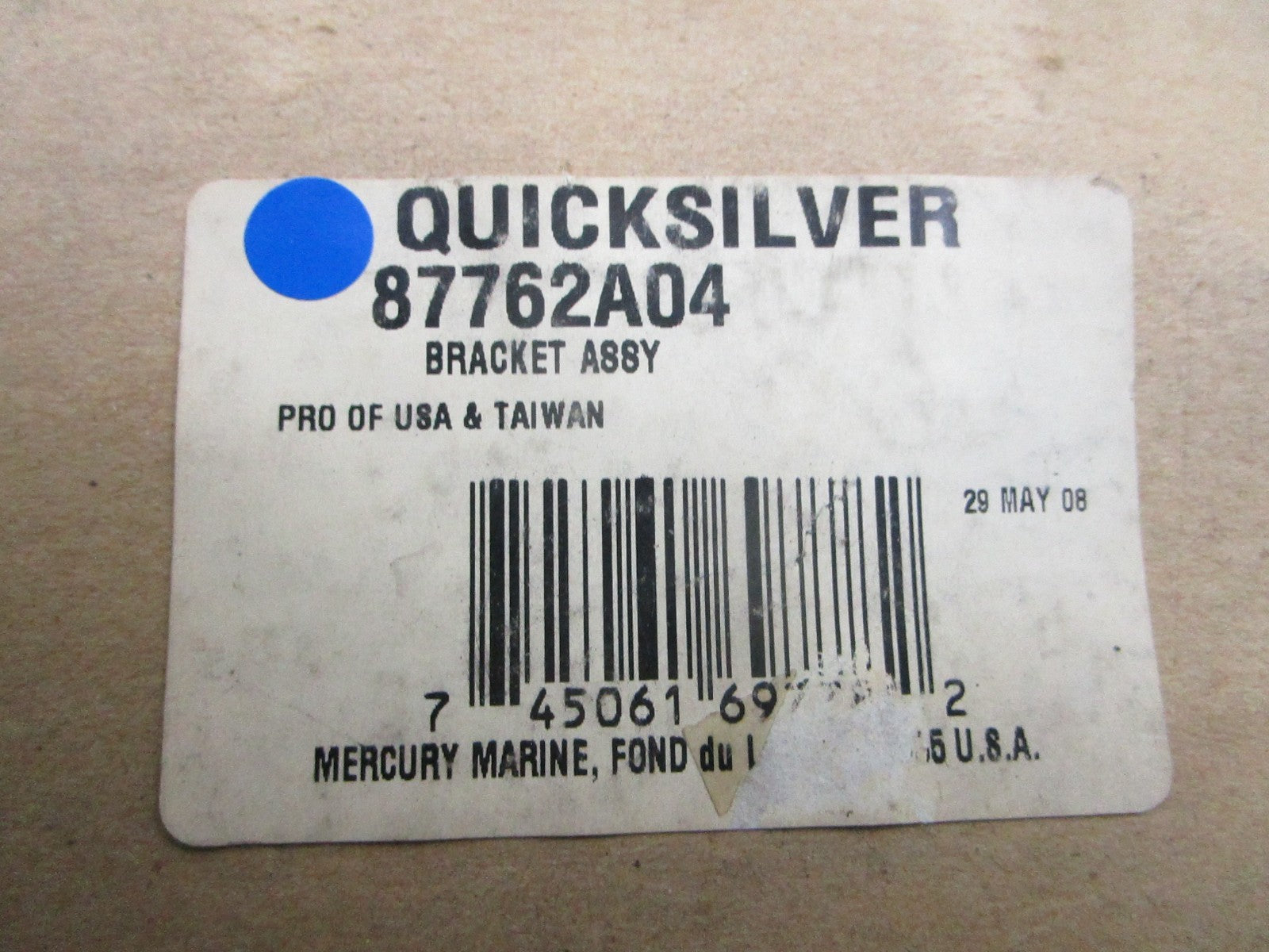 *NEW OEM* 0720 Mercury Quicksilver Bracket Assembly 87762A04