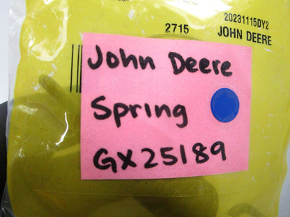 *NEW OEM* 0810 John Deere Spring GX25189
