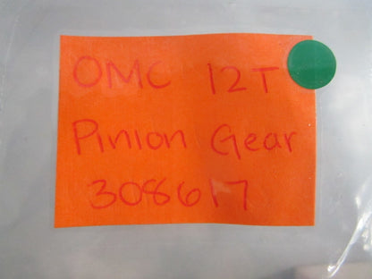 NEW OEM 308617 0308617 OMC Johnson Evinrude 12T Pinion Gear 0820