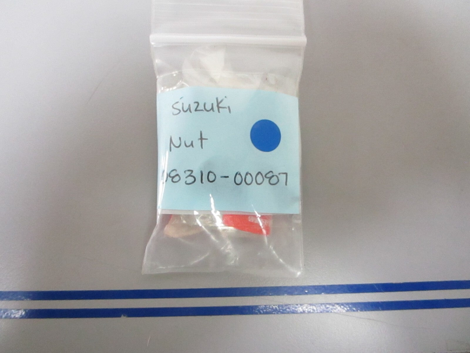 *NEW OEM* (LOT OF 5) 0810 Suzuki Nut 08310-00087