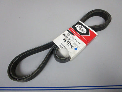 NEW K081265 Gates Micro-V 1-3/32" x 127 ⅛" Serpentine Belt 0720
