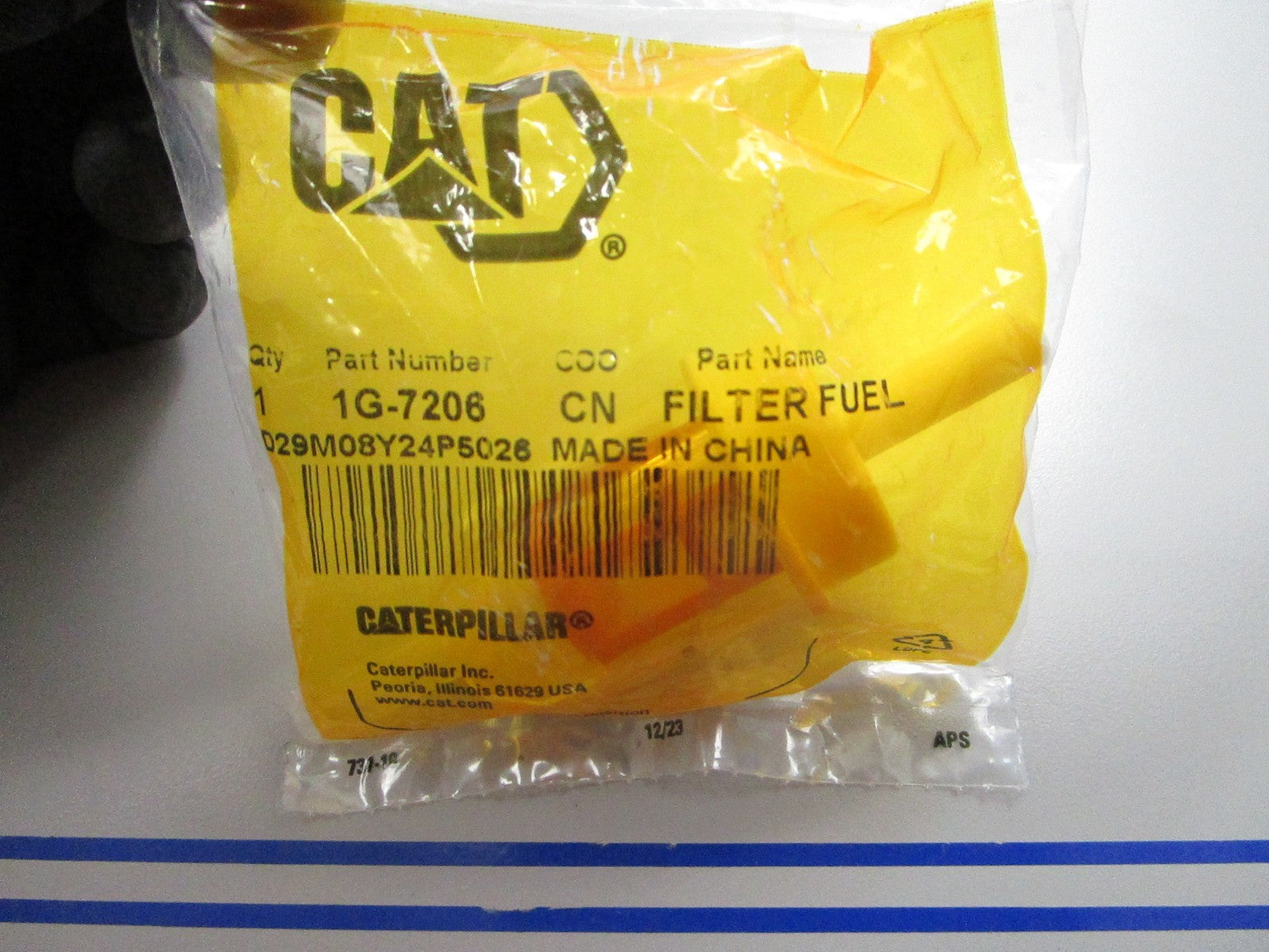 *NEW OEM* 0810 CAT Fuel Filter 1G-7206