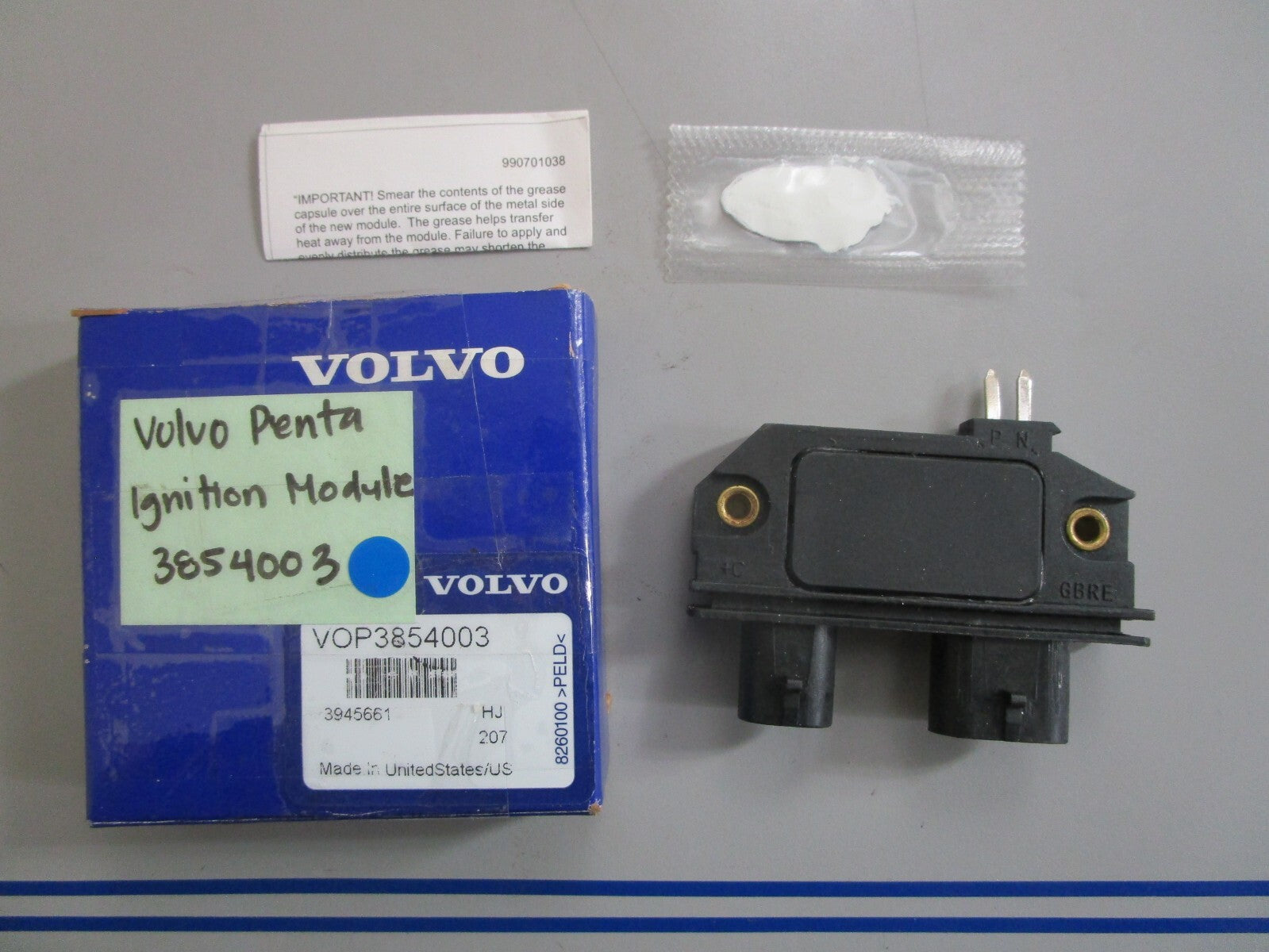 *NEW OEM* 0820 Volvo Penta Ignition Module 3854003