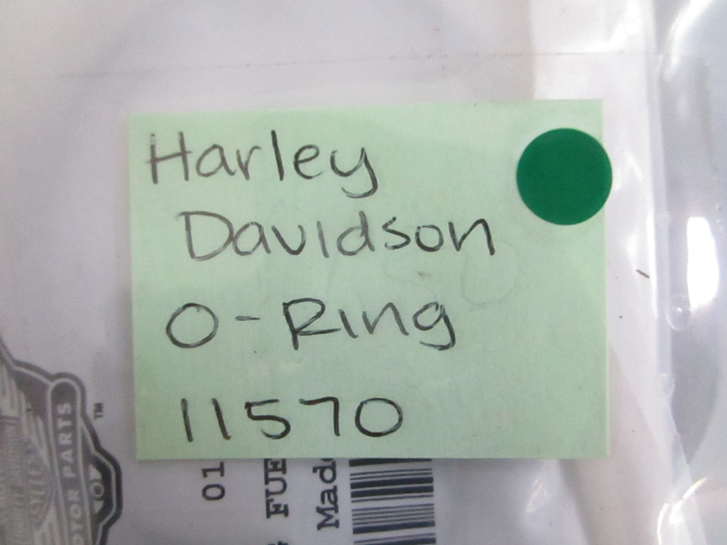NEW OEM 11570 Harley Davidson O-Ring 0820
