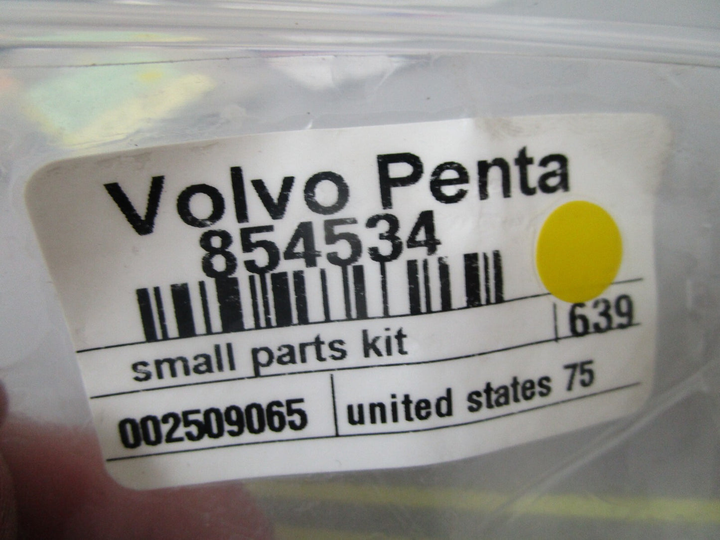 *NEW OEM* 0810 Volvo Penta Small Parts Kit 854534