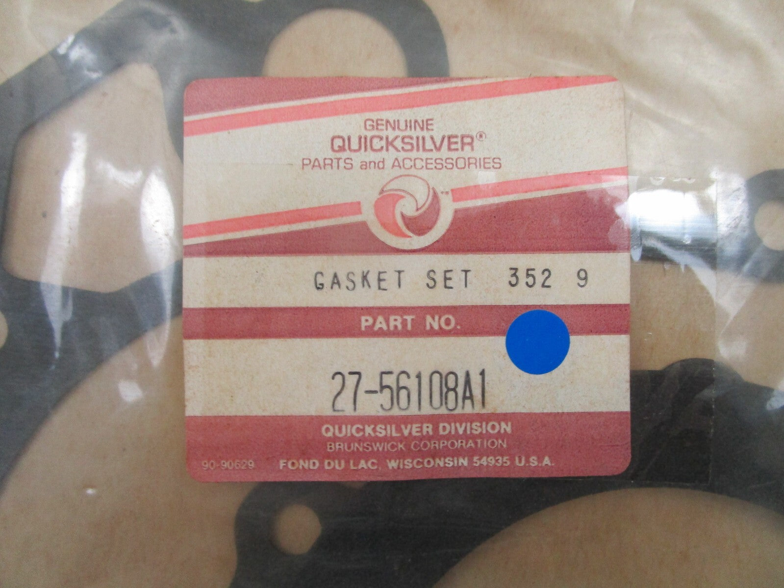 *NEW OEM* 0810 Mercury Quicksilver Gasket Set 27-56108A1