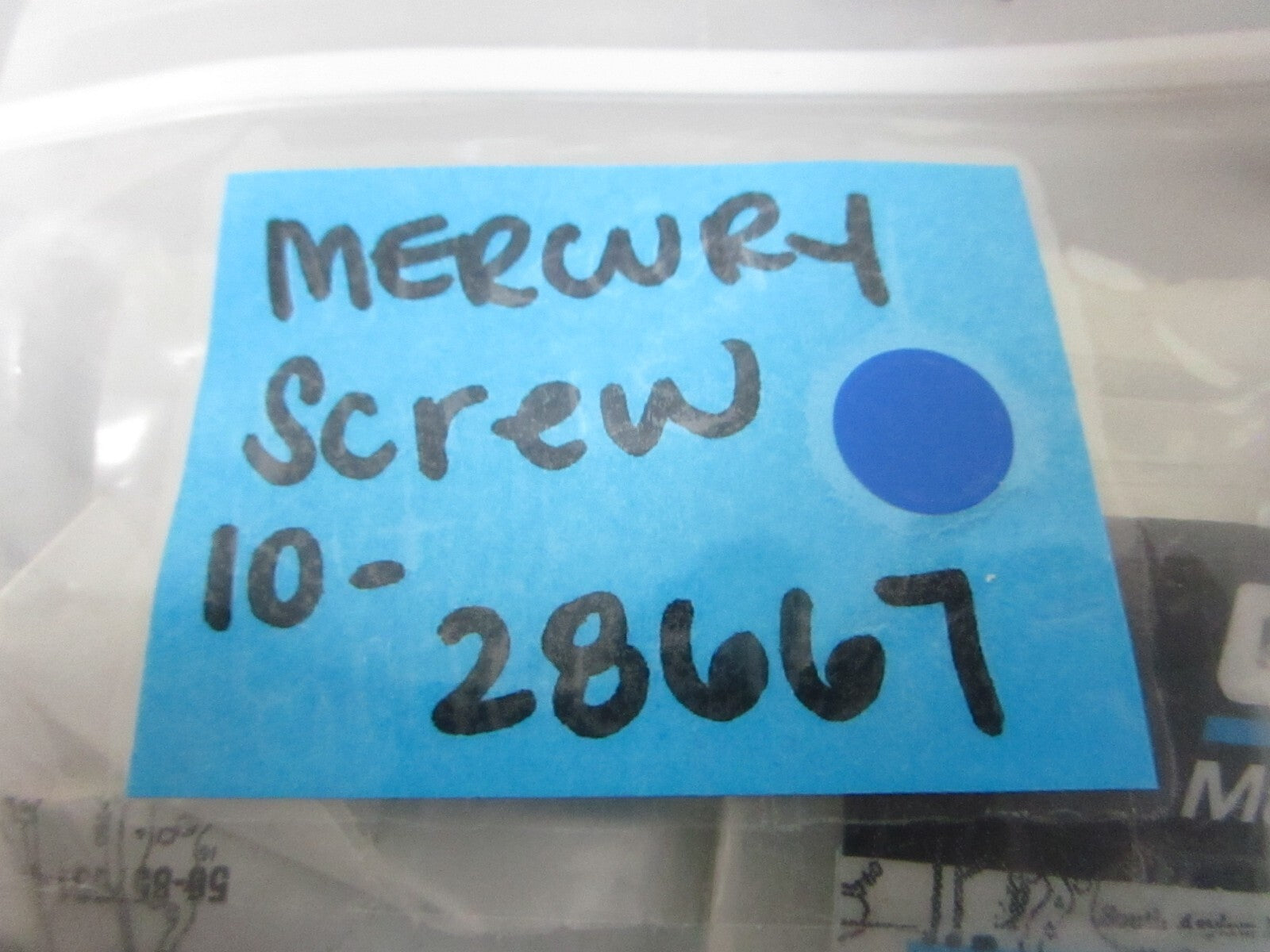 *NEW OEM* (LOT OF 9) 0810 Mercury Quicksilver Screw 10-28667