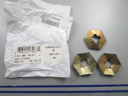 *NEW OEM* (LOT OF 3) 0810 Arctic Cat Pyramidal Washer 0124-091