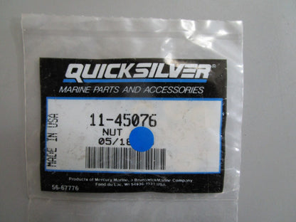 *NEW OEM* (LOT OF 10) 0720 Mercury Quicksilver Nut 11-45076