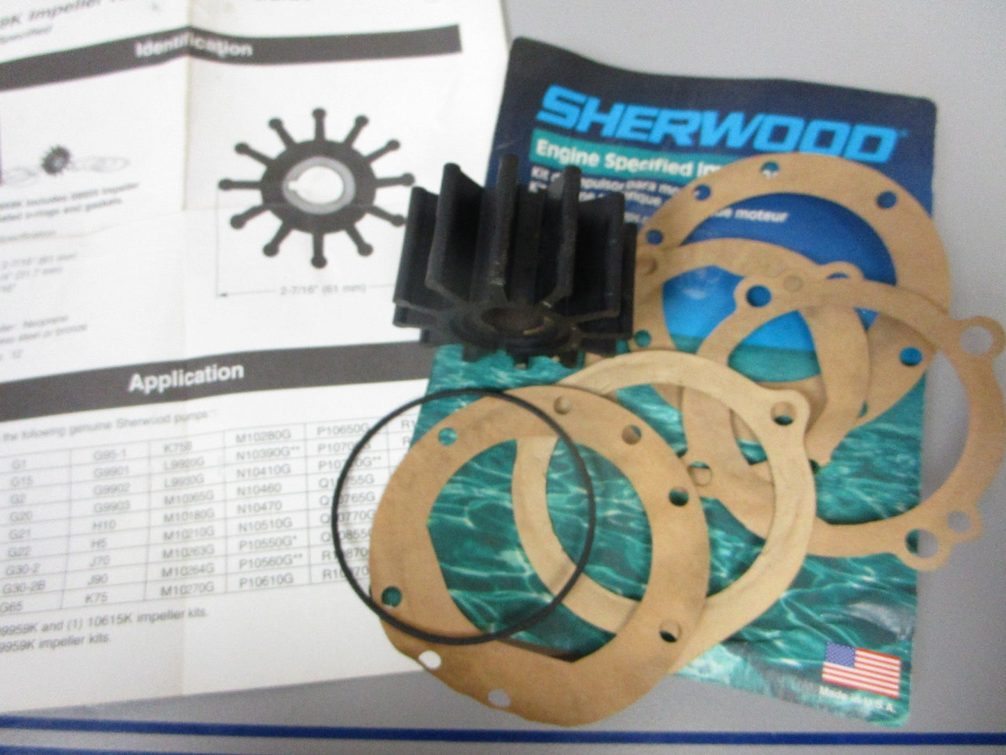 NEW OEM 09959K Sherwood Impeller Kit 0720