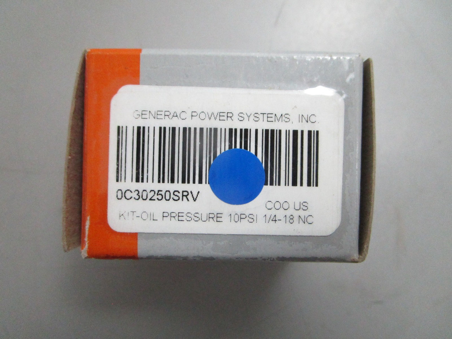 *NEW OEM* 0820 Generac 10PSI Oil Pressure Kit 0C30250SRV