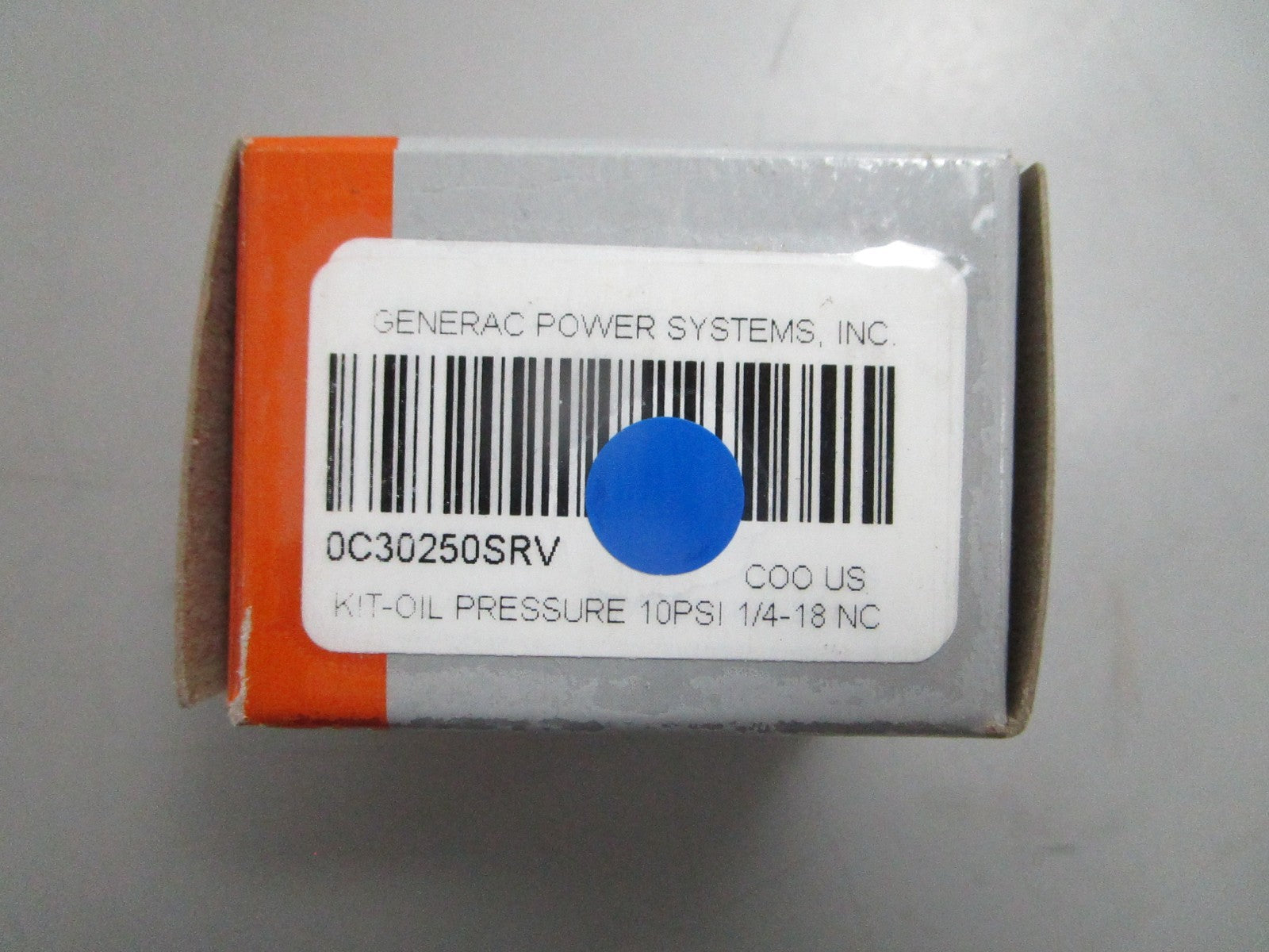 *NEW OEM* 0820 Generac 10PSI Oil Pressure Kit 0C30250SRV