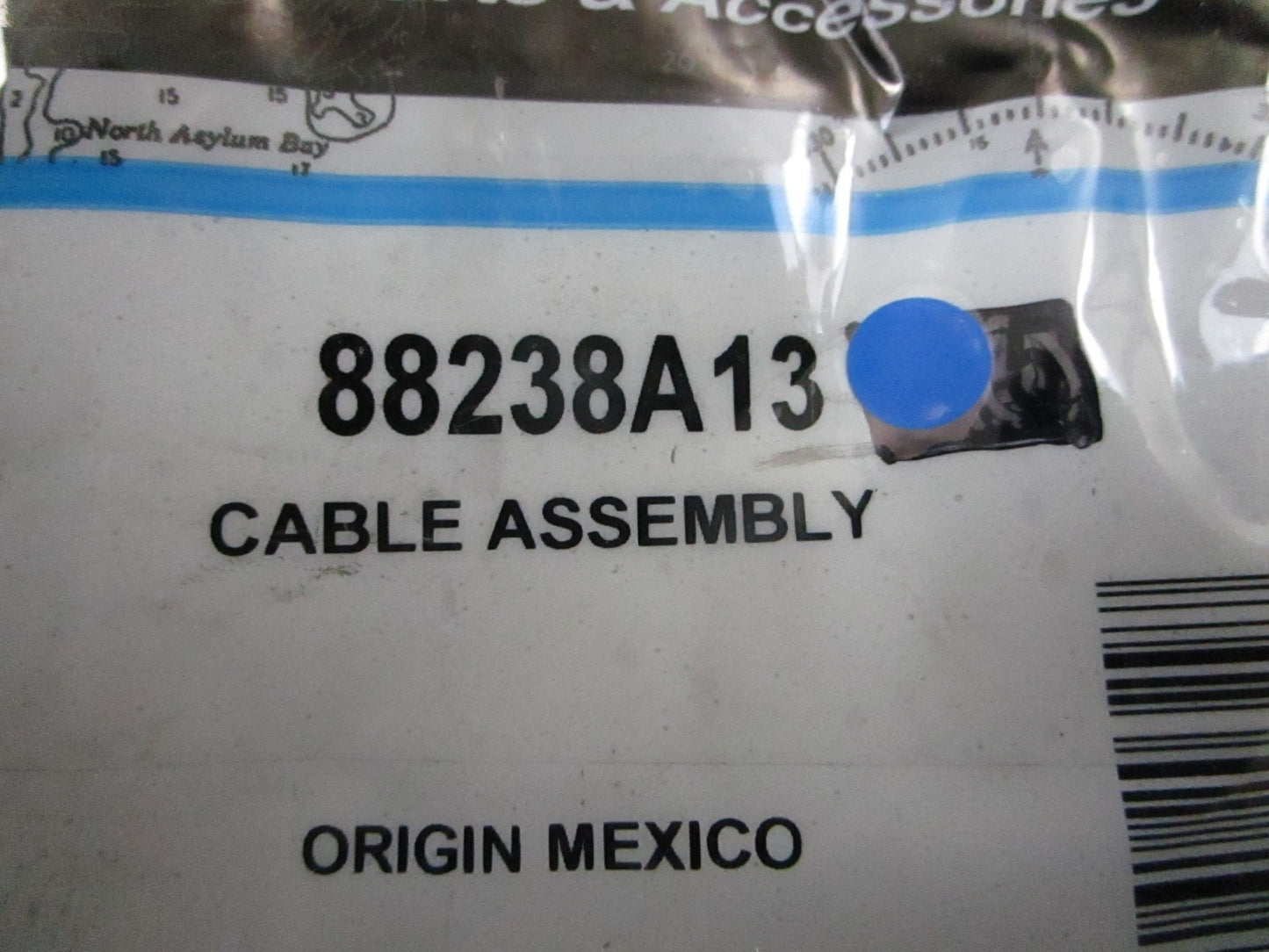 *NEW OEM* 0810 Mercury Quicksilver Cable Assembly 88238A13