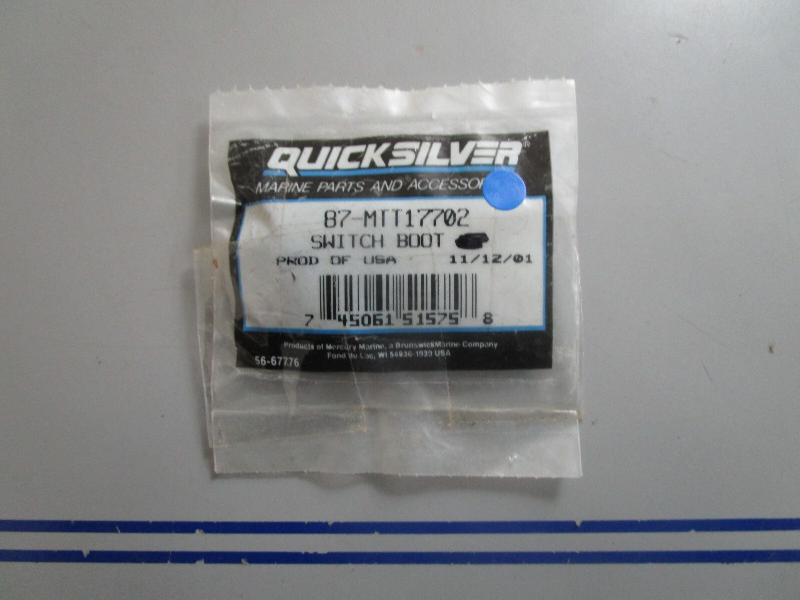 *NEW OEM* (LOT OF 5) 0810 Mercury Quicksilver Switch Boot 87-MTT17702