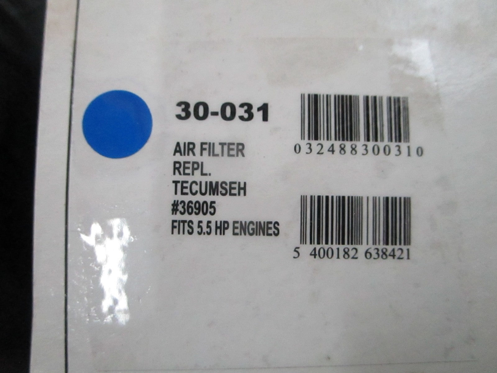 *NEW* 0810 Oregon Air Filter 30-031 Replaces: Tecumseh 36905