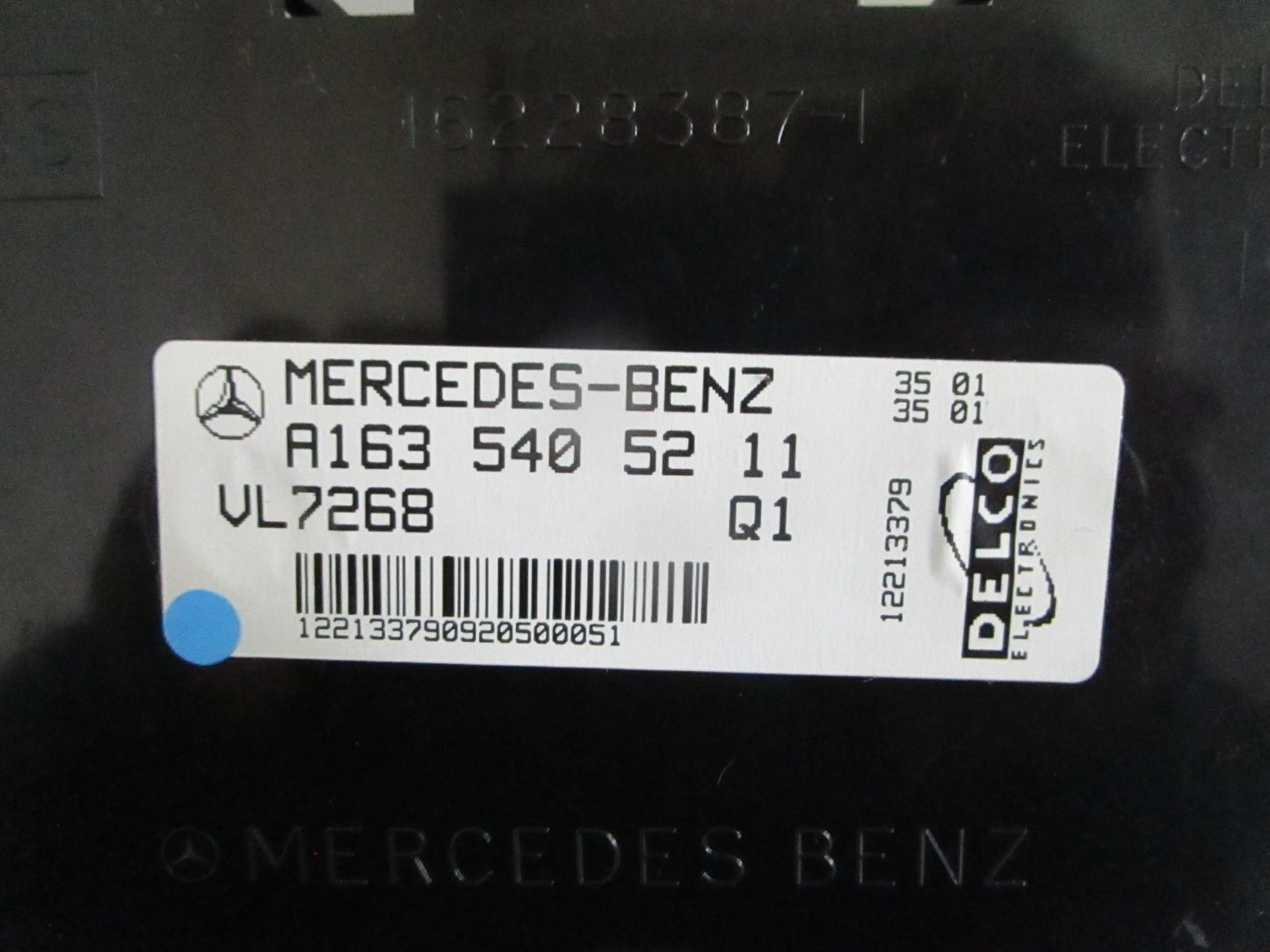NEW OEM 1635405211 Mercedes-Benz On-Board Computer 0820