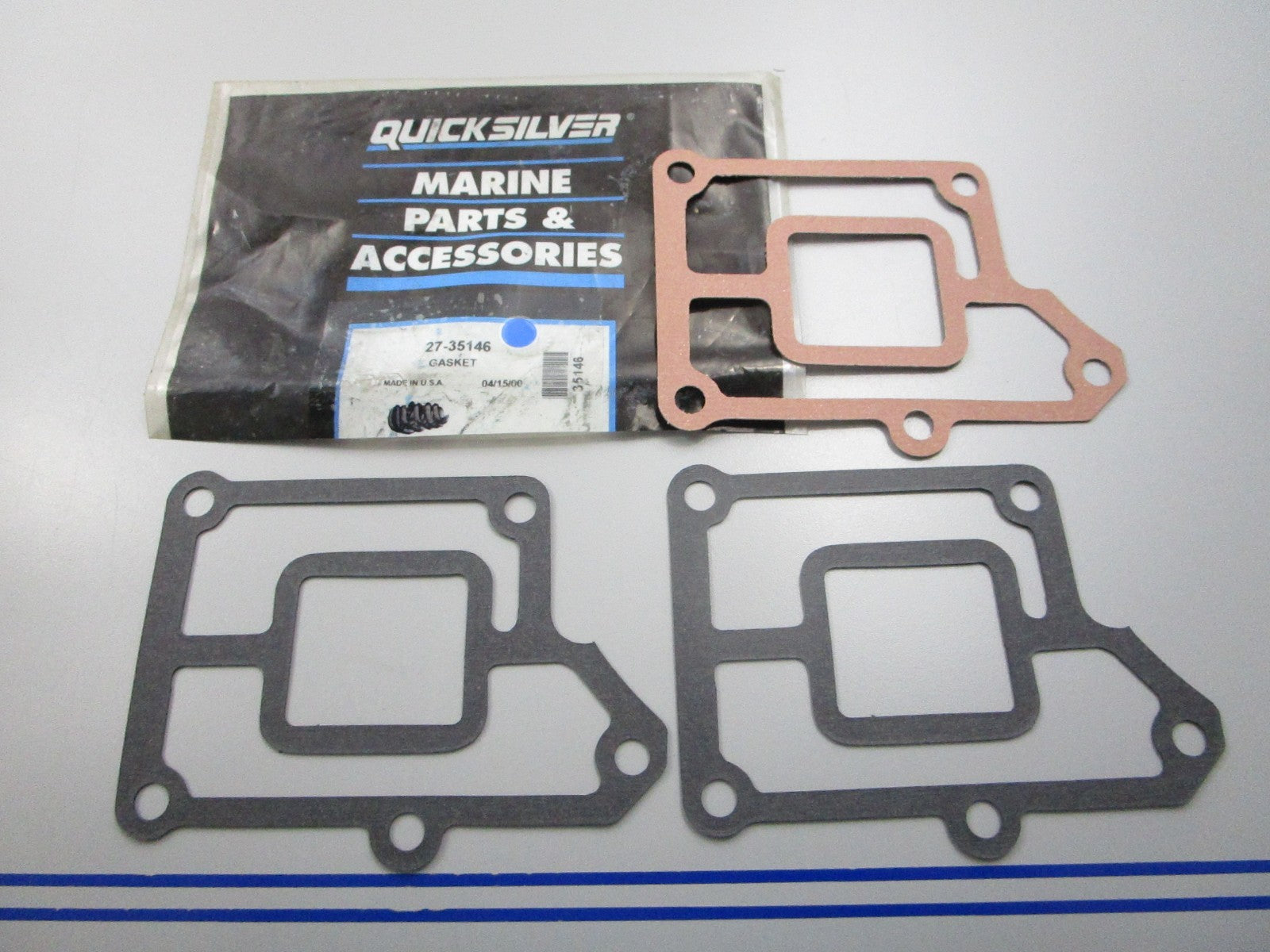 NEW OEM (LOT OF 3) 27-35146 Mercury Quicksilver Gasket 0810
