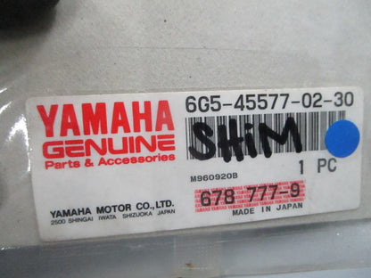 *NEW OEM* 0810 Yamaha Shim 6G5-45577-02-30