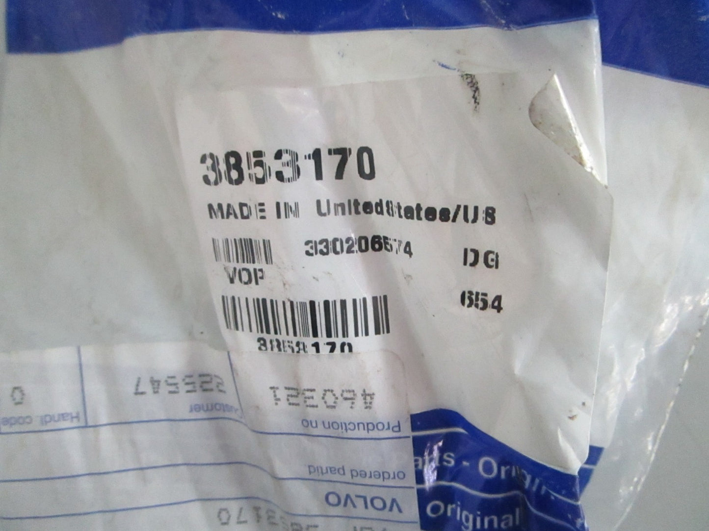 NEW OEM 3853170 Volvo Penta Push Rod 0820