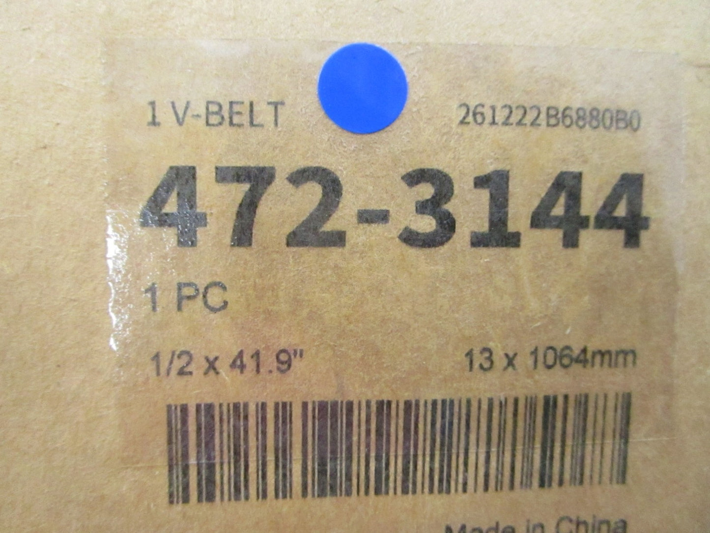*NEW OEM* 0810 CAT V-Belt 472-3144
