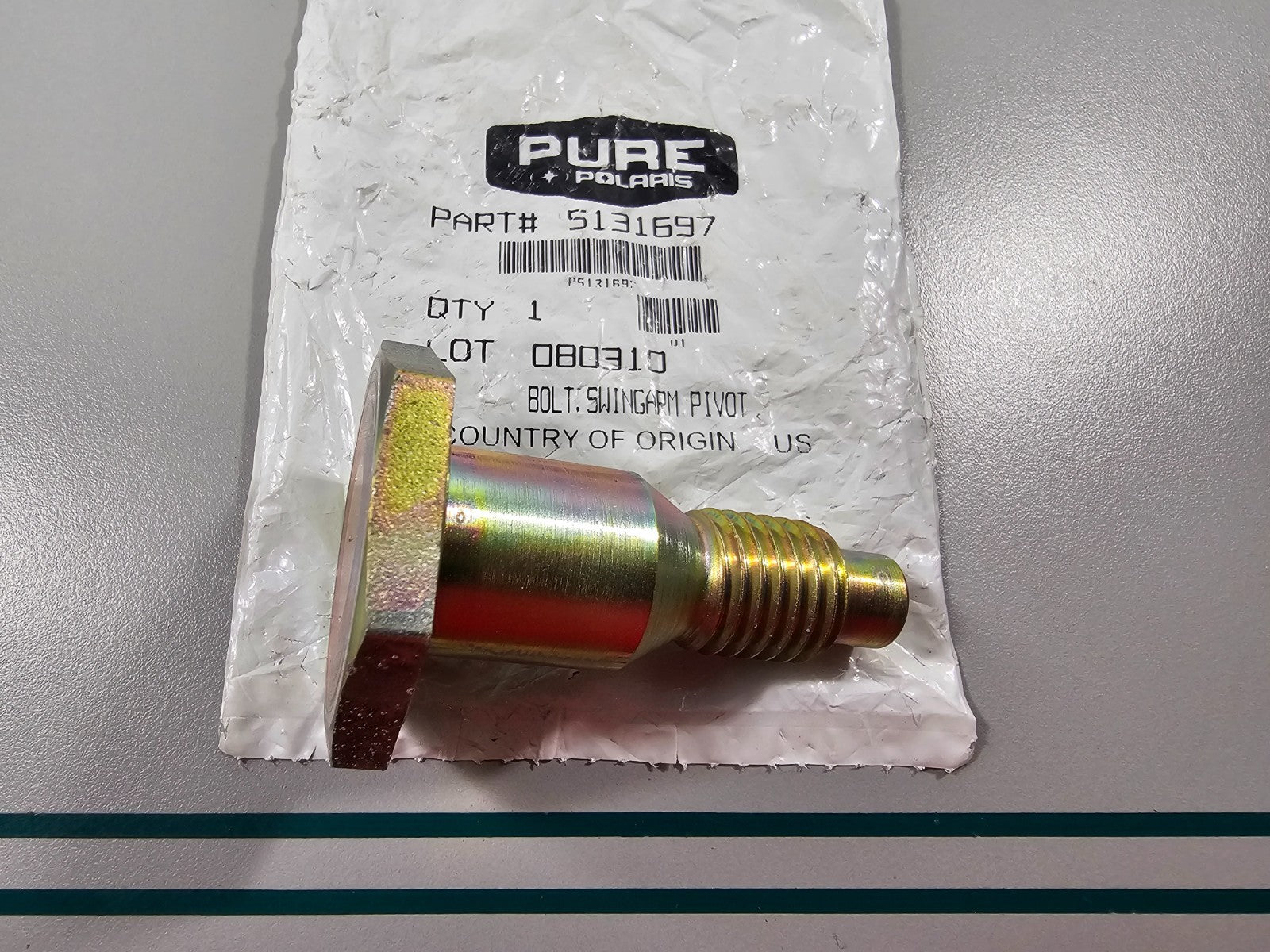 NEW OEM 5131697 Polaris Swingarm Pivot Bolt 0810