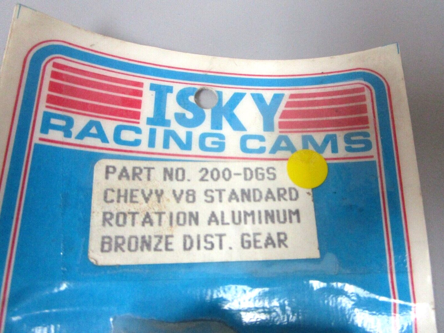 *NEW* 0750 ISKY Racing CHEVY V8 STD ROTATION ALUMINUM BRONZ DIST. GEAR  200-DGS