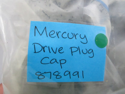 NEW OEM (LOT OF 2) 878991 Mercury Quicksilver Drive Plug Cap 0810