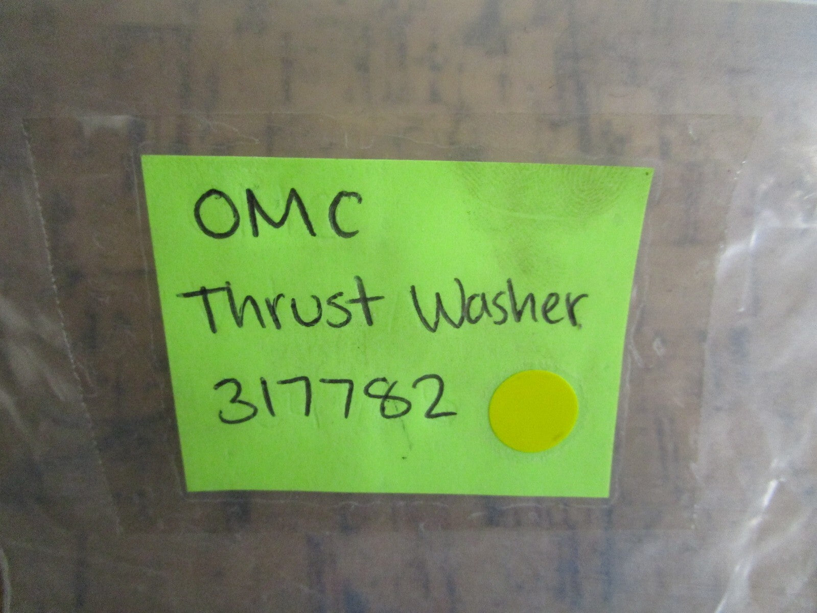 *NEW OEM* (LOT OF 2) 0810 OMC Johnson Evinrude Thrust Washer 317782 0317782