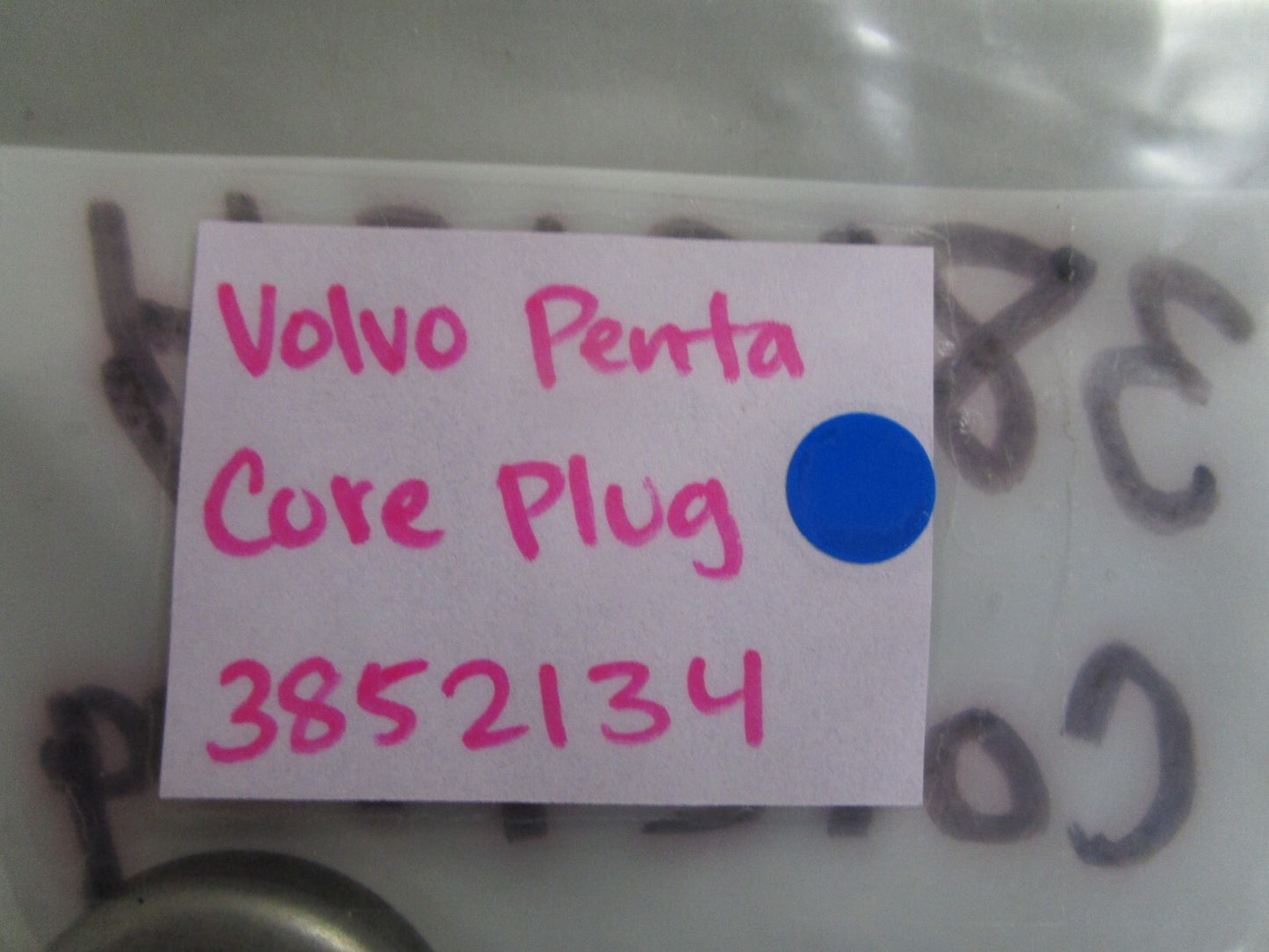 *NEW OEM* 0720 Volvo Penta Core Plug 3852134