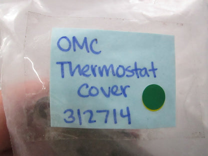 NEW OEM (LOT OF 2) 312714 0312714 OMC Johnson Evinrude Thermostat Cover 0810