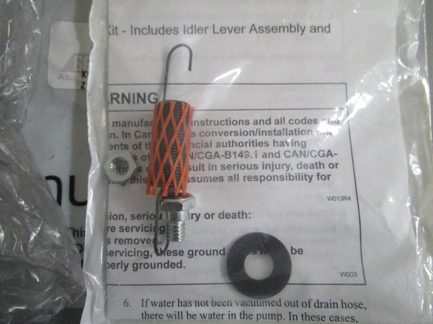 NEW OEM 959P3 Alliance Idler Lever & Belt Kit 0820