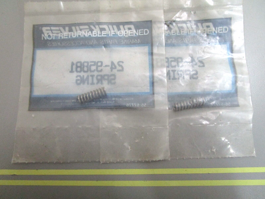 *NEW OEM* (LOT OF 2) 0750 Mercury Quicksilver TENSION SPRING 24-95881
