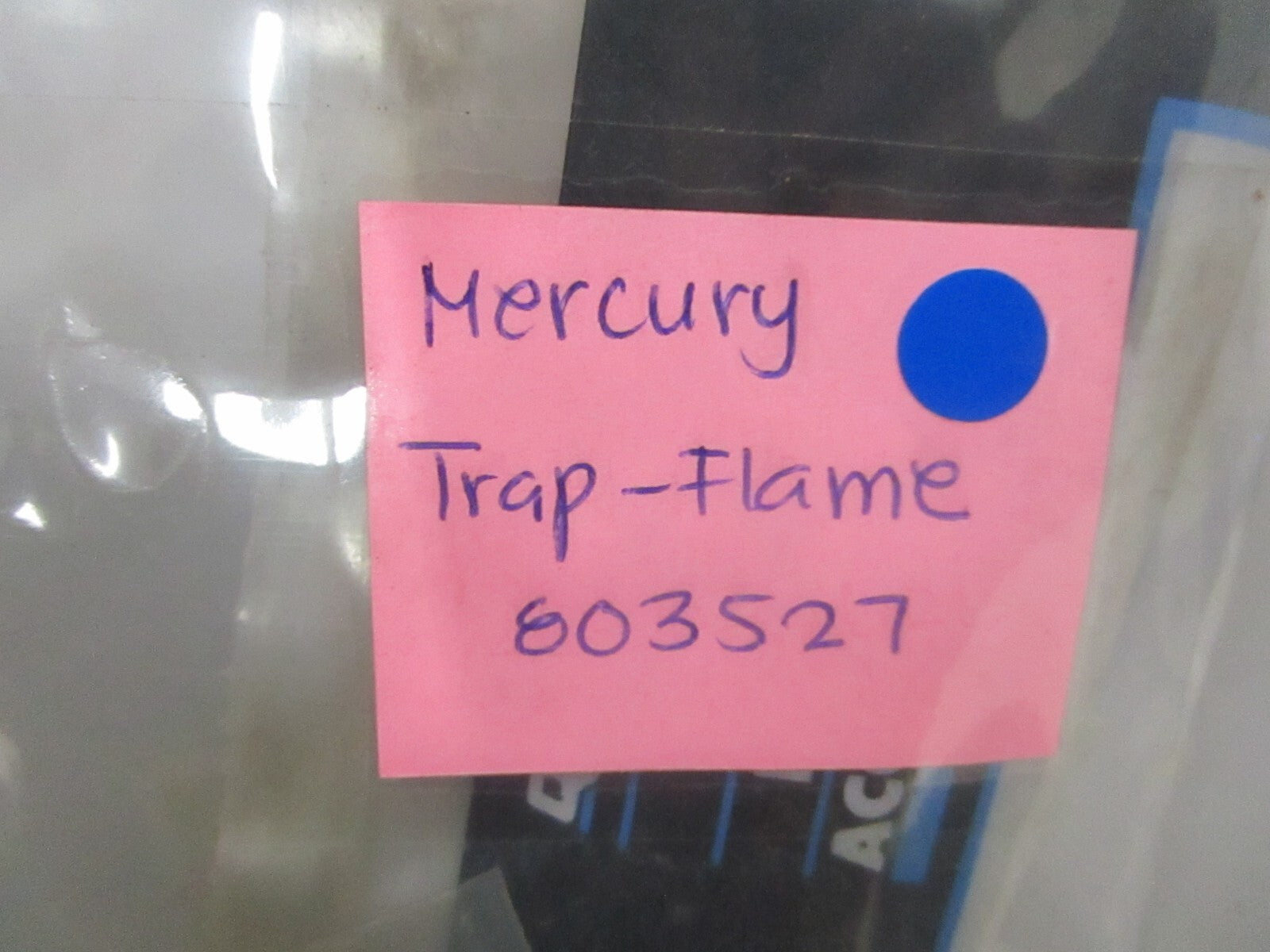 *NEW OEM* 0780 Mercury Quicksilver Trap-Flame 803527