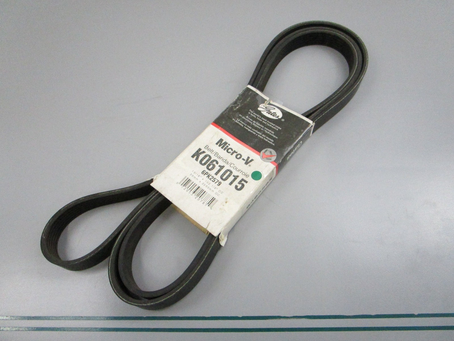 Gates NEW Micro-V Serpentine Belt K061015 6-Rib 102" 0810