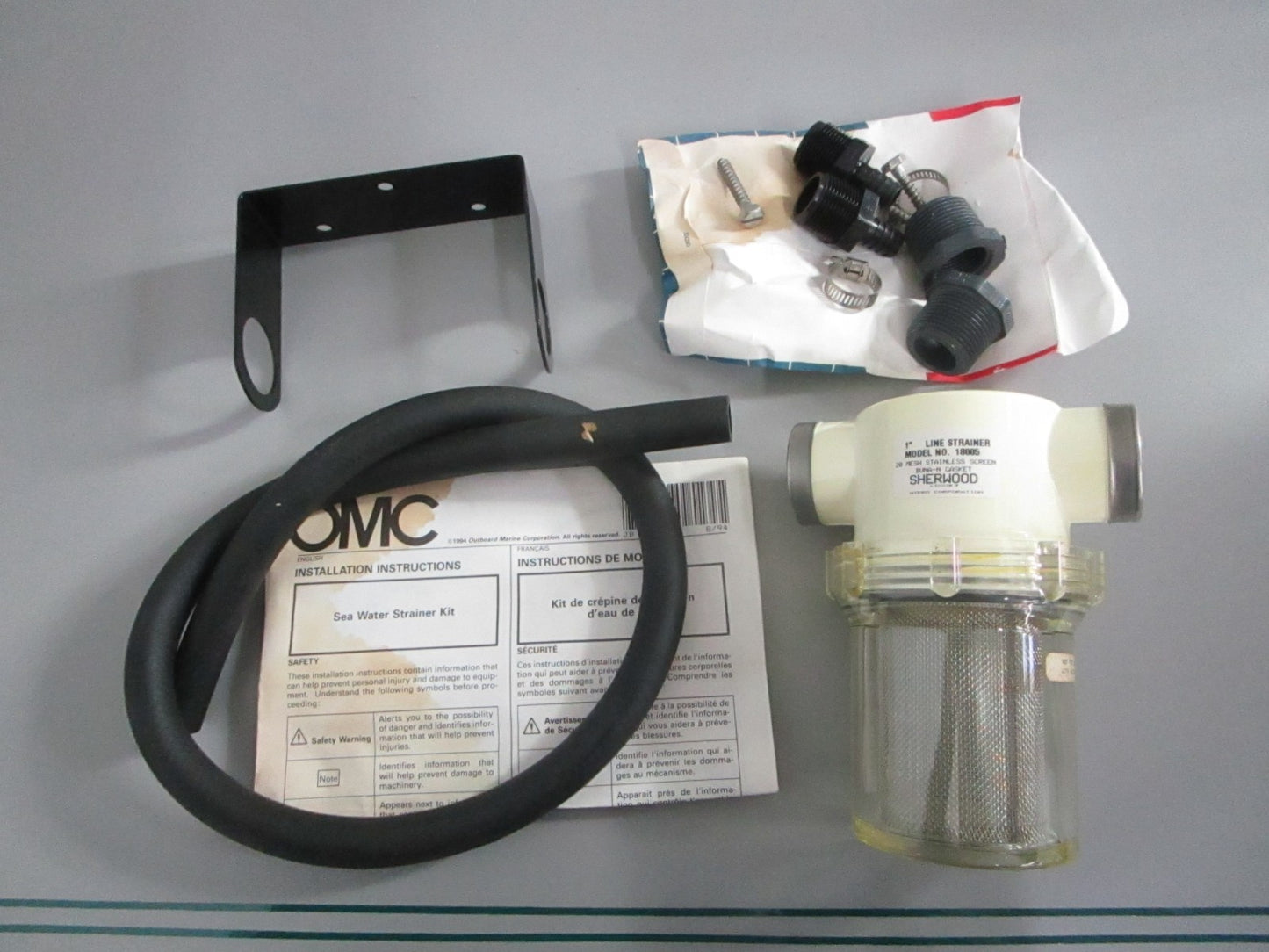 NEW OEM 437598 0437598 OMC Johnson Evinrude Strainer Kit Assy 0820