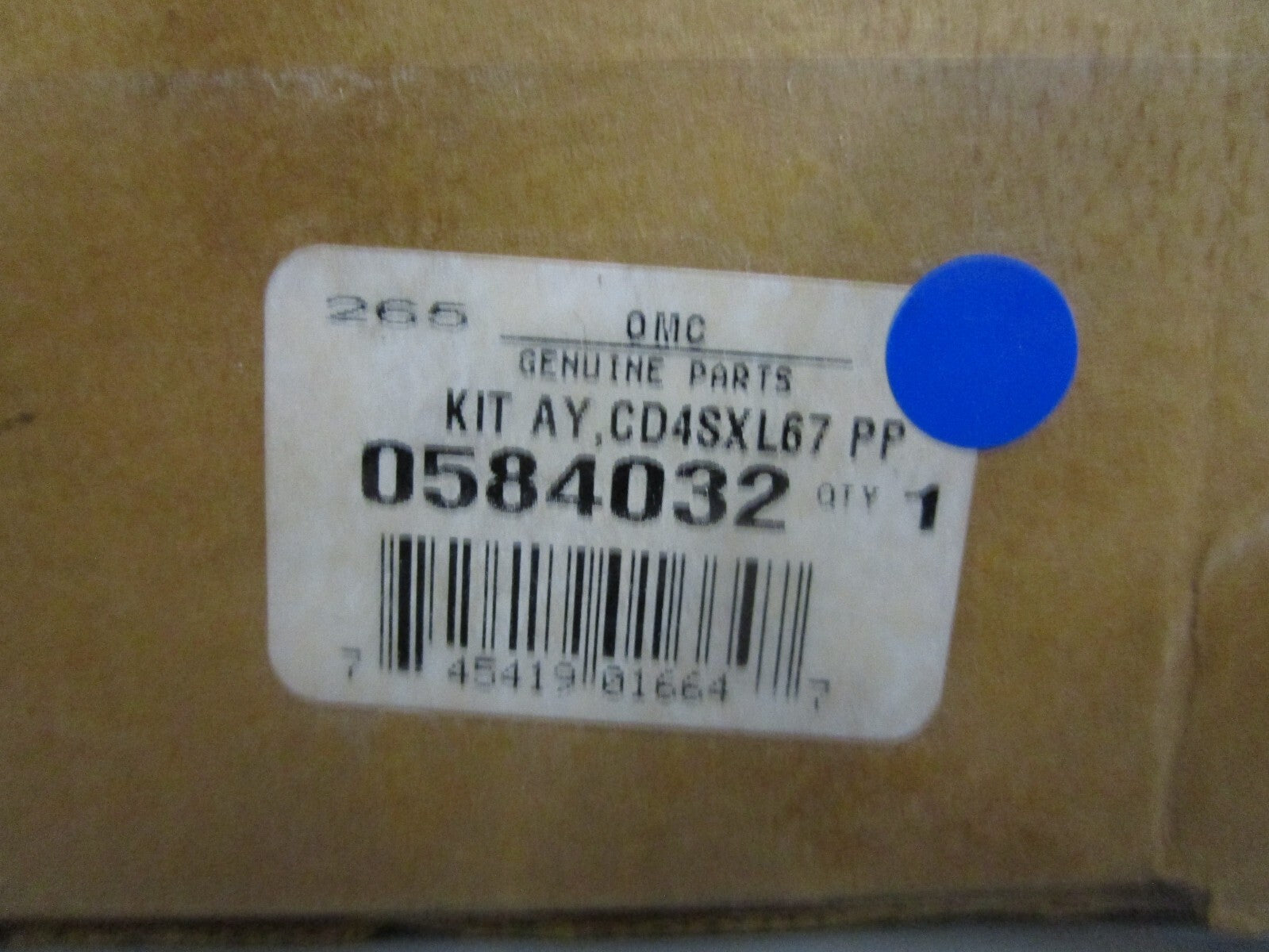 *NEW OEM* 0820 OMC Johnson Evinrude Power Pack Kit 584032 0584032