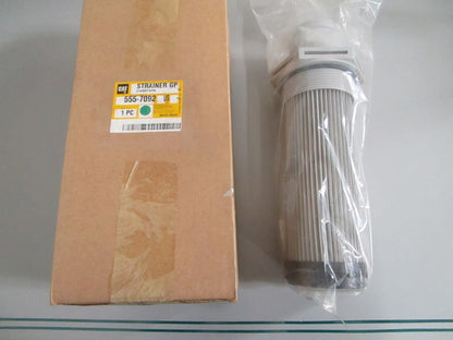 Caterpillar 555-7092 NEW OEM Strainer CAT Heavy Equipment Genuine Factory 0820