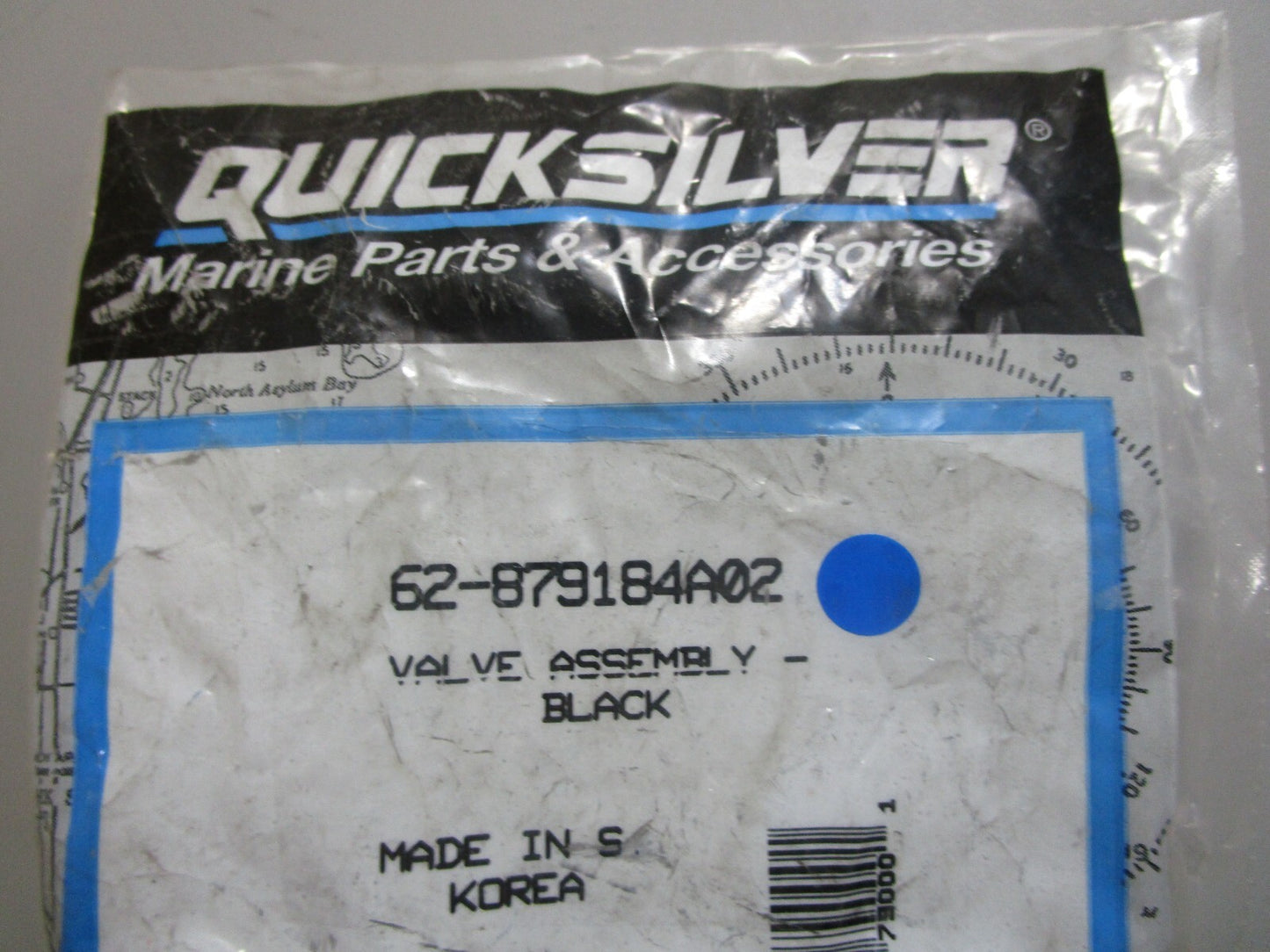 *NEW OEM* 0810 Mercury Quicksilver Black Valve Assembly 62-879184A02